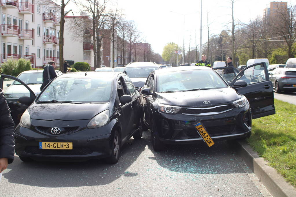 Ravage en gewonden bij kop-staartbotsing