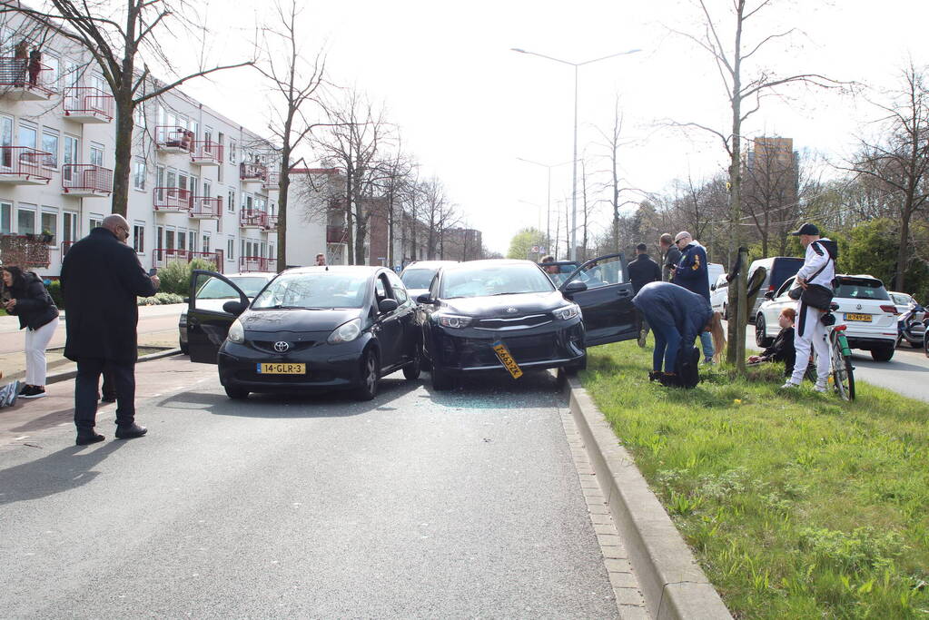 Ravage en gewonden bij kop-staartbotsing