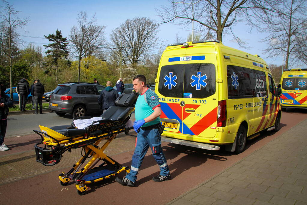 Ravage en gewonden bij kop-staartbotsing