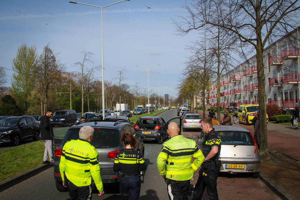 Ravage en gewonden bij kop-staartbotsing