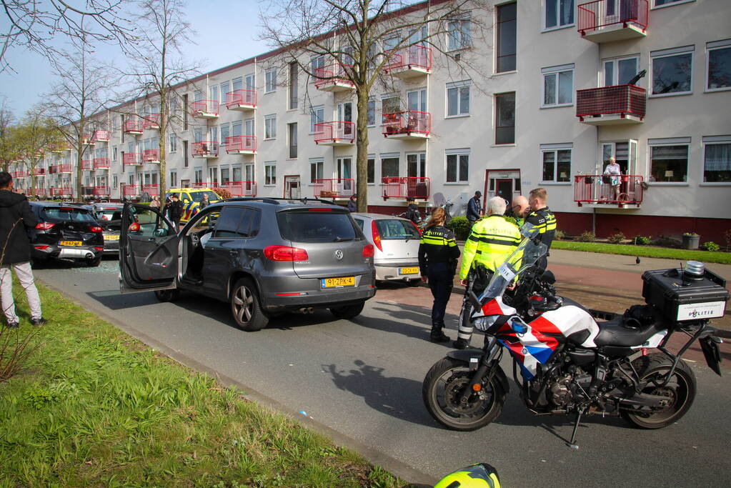 Ravage en gewonden bij kop-staartbotsing