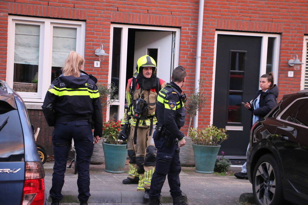 Onderzoek naar gaslucht in woning