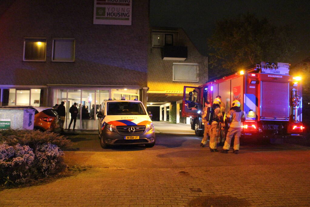 Gaspatroon veroorzaakt stankoverlast in gebouw