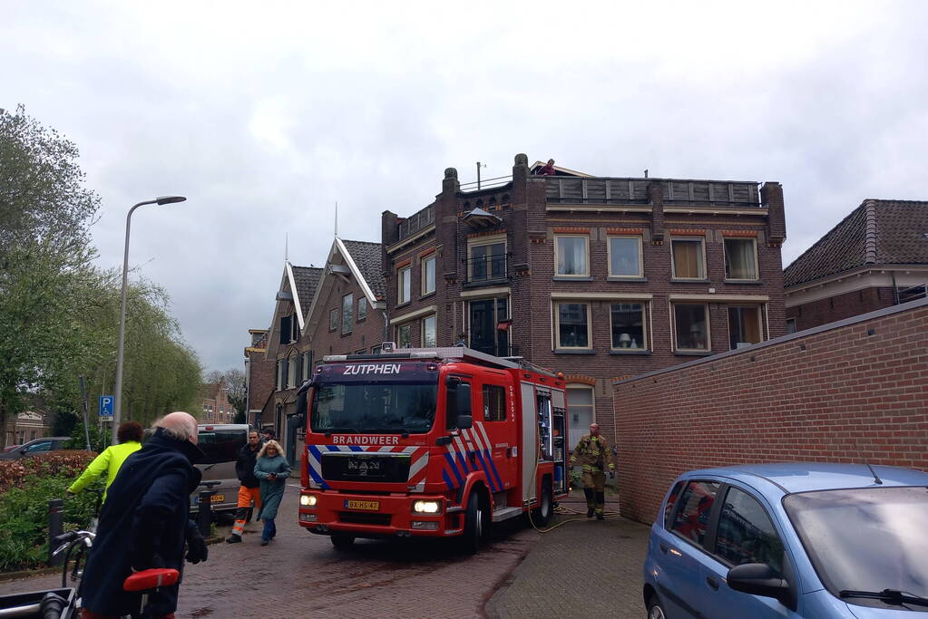 Appartementencomplex ontruimd vanwege brand