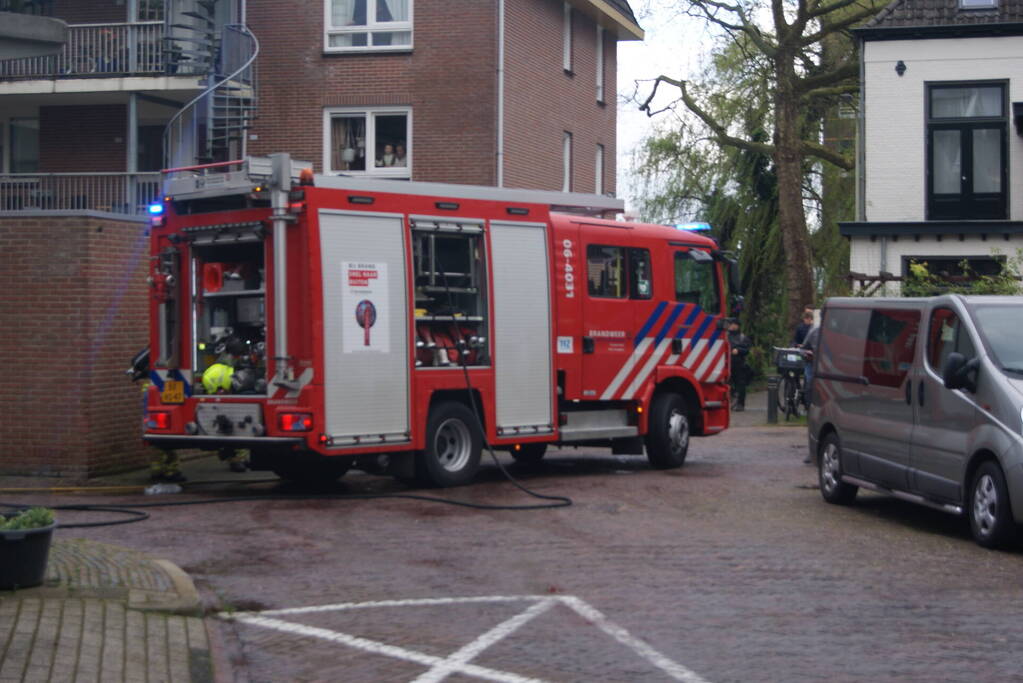 Appartementencomplex ontruimd vanwege brand