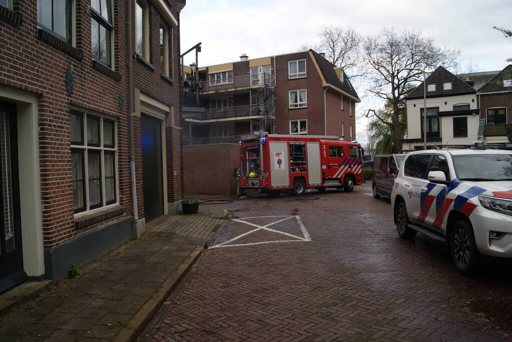 Appartementencomplex ontruimd vanwege brand