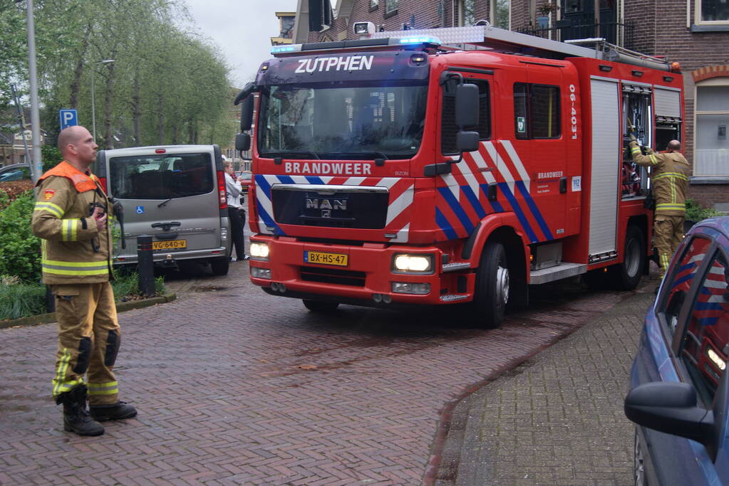 Appartementencomplex ontruimd vanwege brand