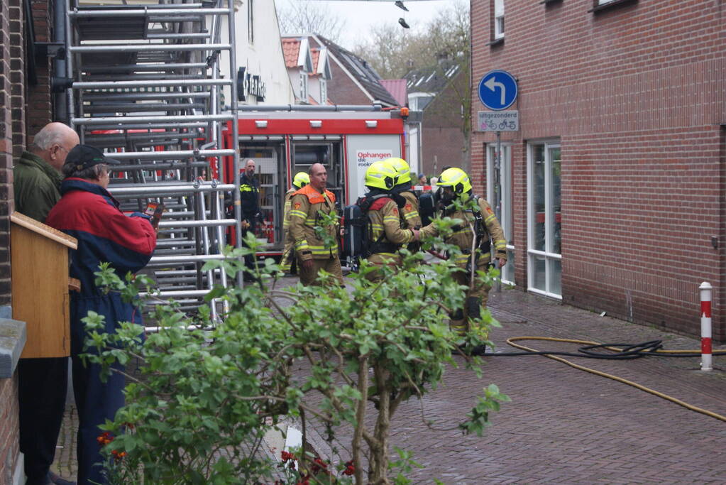 Appartementencomplex ontruimd vanwege brand