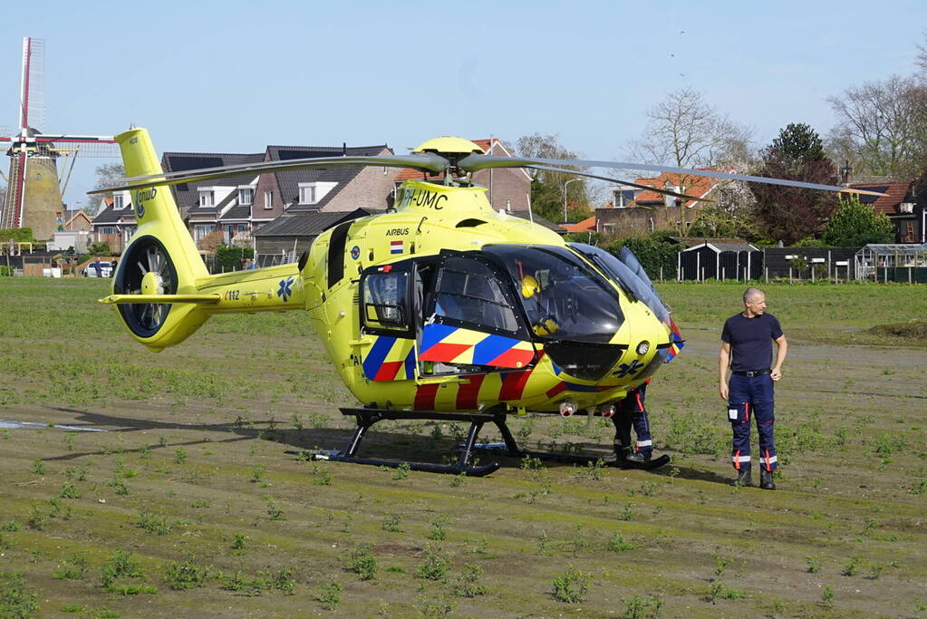 Traumateam ingezet voor medische noodsituatie in een woning