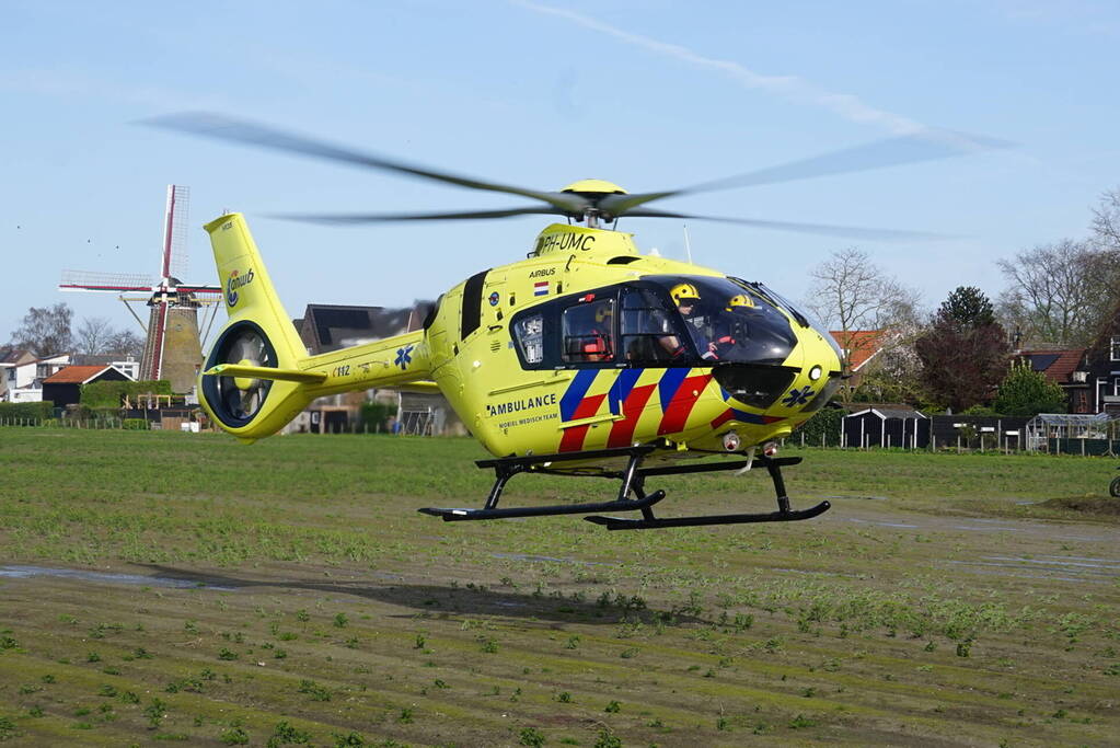 Traumateam ingezet voor medische noodsituatie in een woning