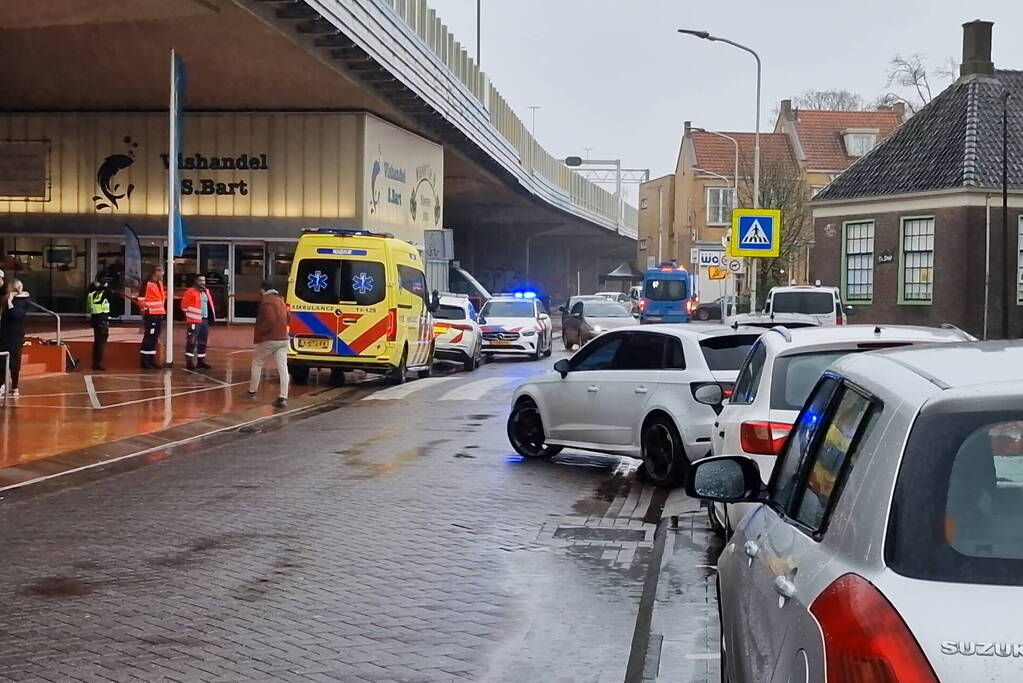 Winkeldief slaat op de vlucht en springt zeven meter naar benenden