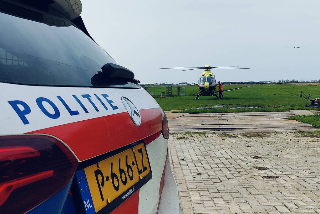 Jong kind gewond bij ongeval op boerenerf