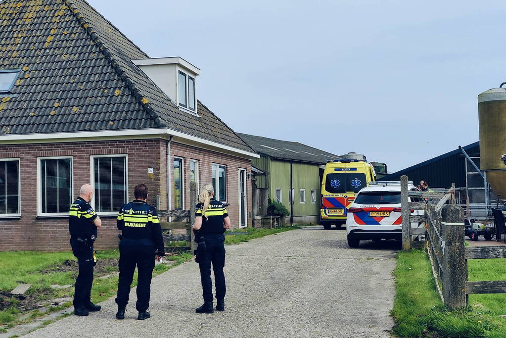 Jong kind gewond bij ongeval op boerenerf