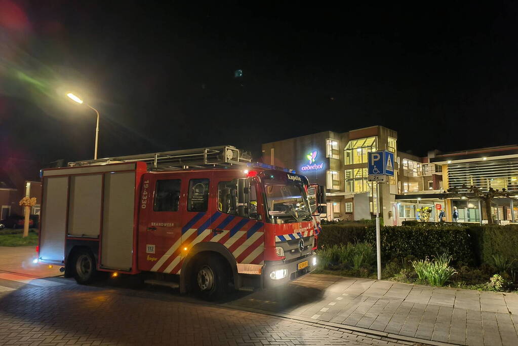 Brandweer ingezet vanwege gaslucht in zorginstelling