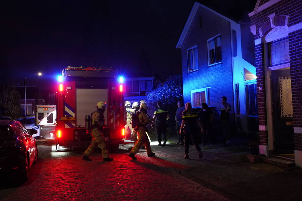 Keukenbrand zorgt voor flinke rookontwikkeling