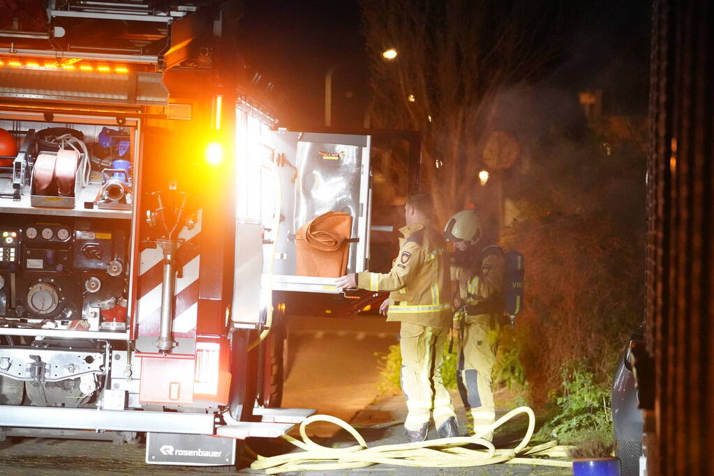 Keukenbrand zorgt voor flinke rookontwikkeling