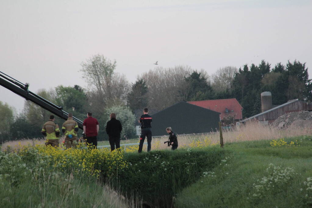 Stoffelijk overschot in water door fietsers aangetroffen