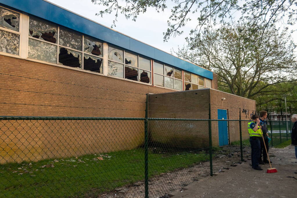 Opnieuw vernielingen bij verlaten gymzaal