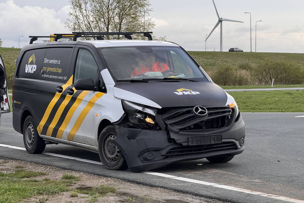 Flinke schade bij frontale botsing