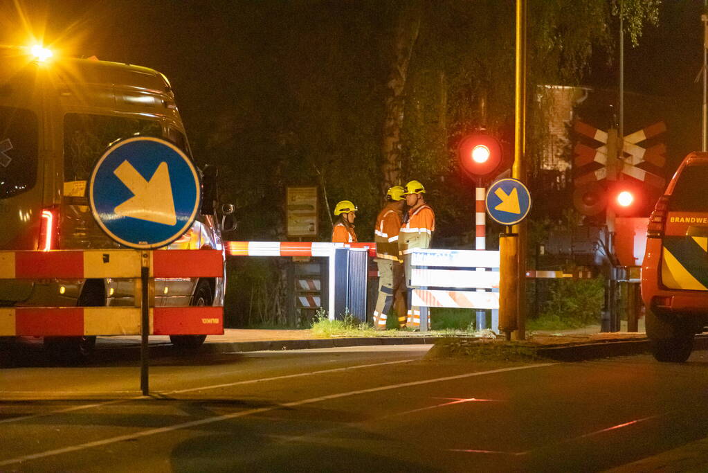 Treinverkeer gestremd na ongeval op overweg