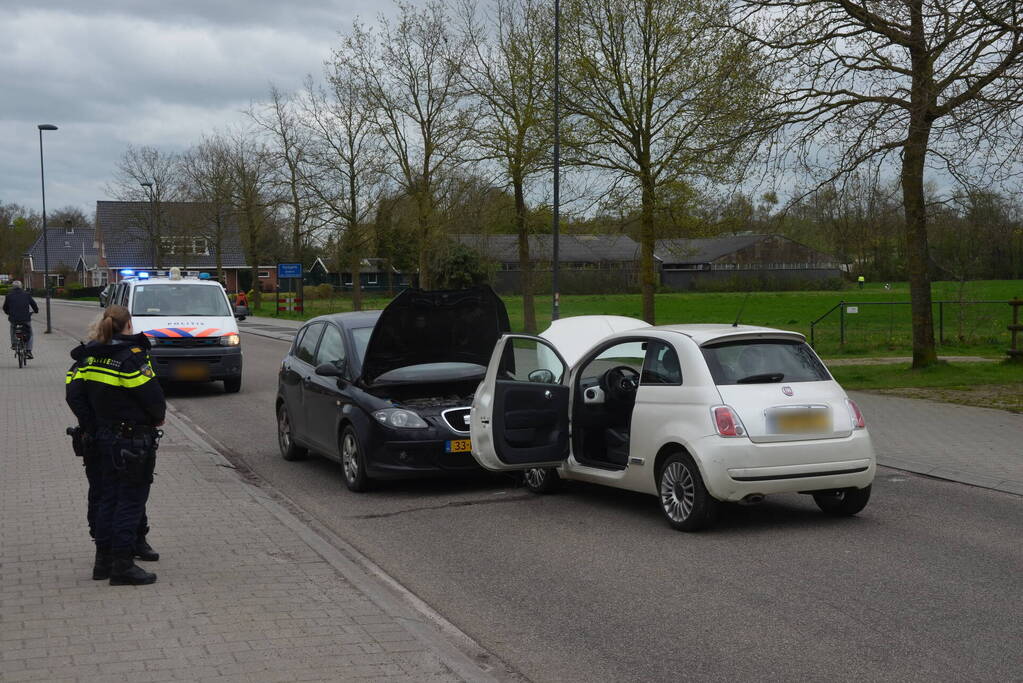 Gewonde bij frontale botsing