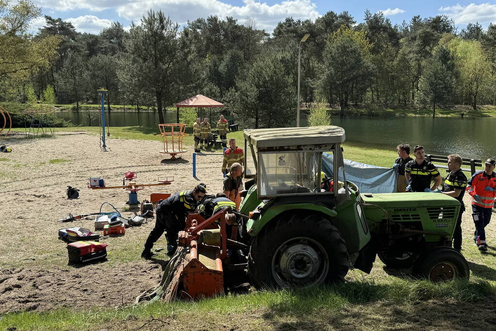 Man overleden na ongeluk met grasmaaier in speeltuin