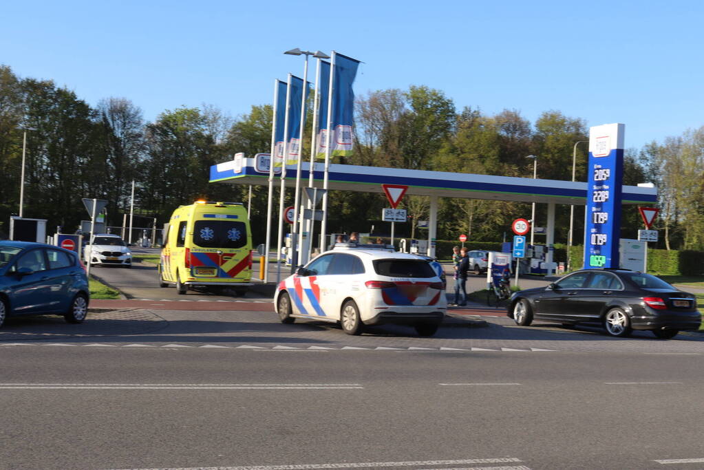 Fietster aangereden op fietspad