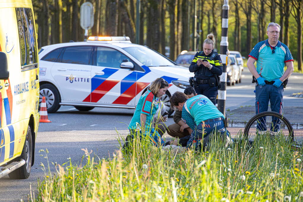 Fietser aangereden door automobilist