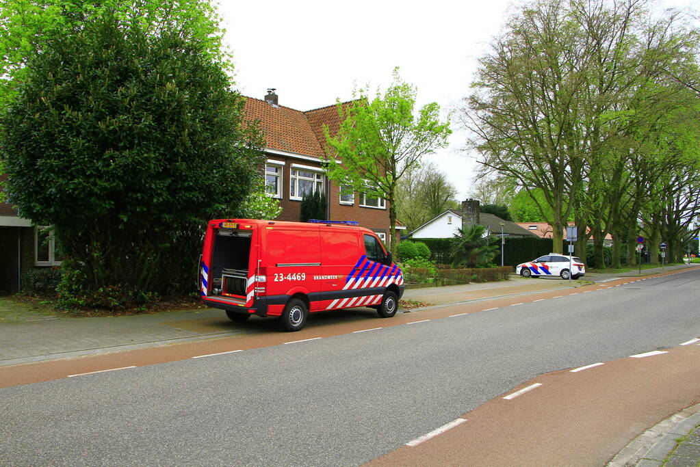 Brand in woning snel onder controle