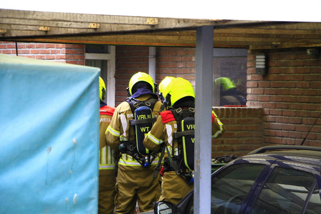 Brand in woning snel onder controle