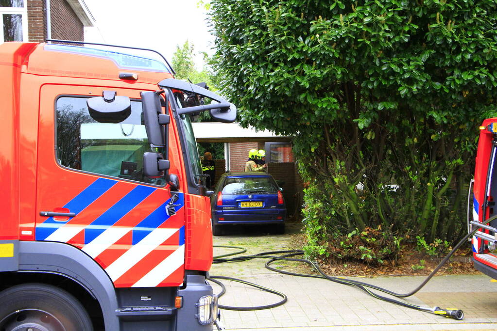 Brand in woning snel onder controle