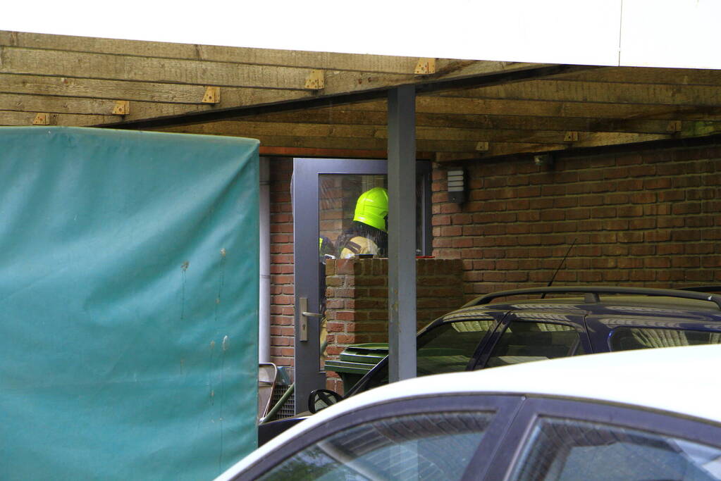 Brand in woning snel onder controle