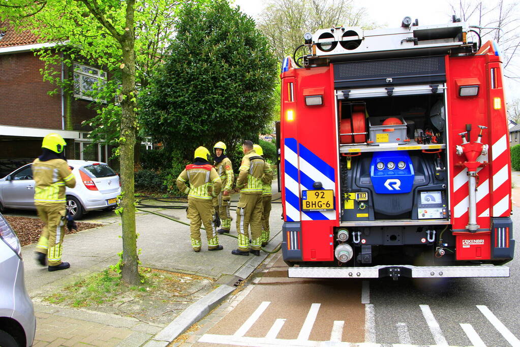 Brand in woning snel onder controle