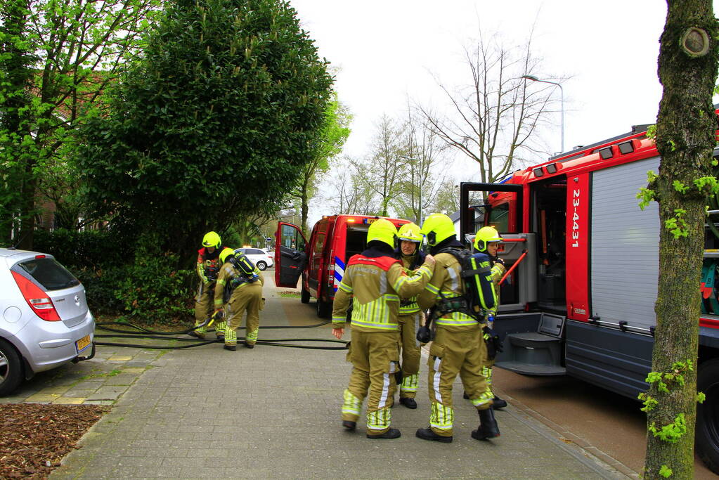 Brand in woning snel onder controle