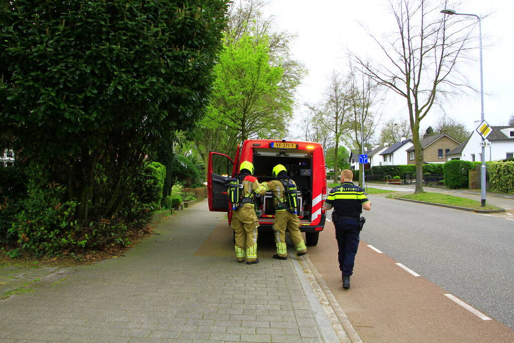 Brand in woning snel onder controle