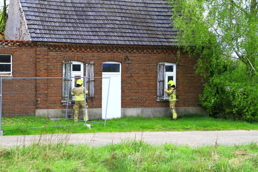 Rookontwikkeling bij brand in vrijstaande woning