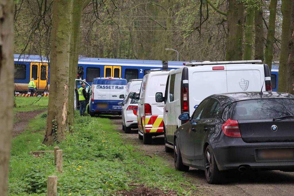 Geen treinen vanwege aanrijding