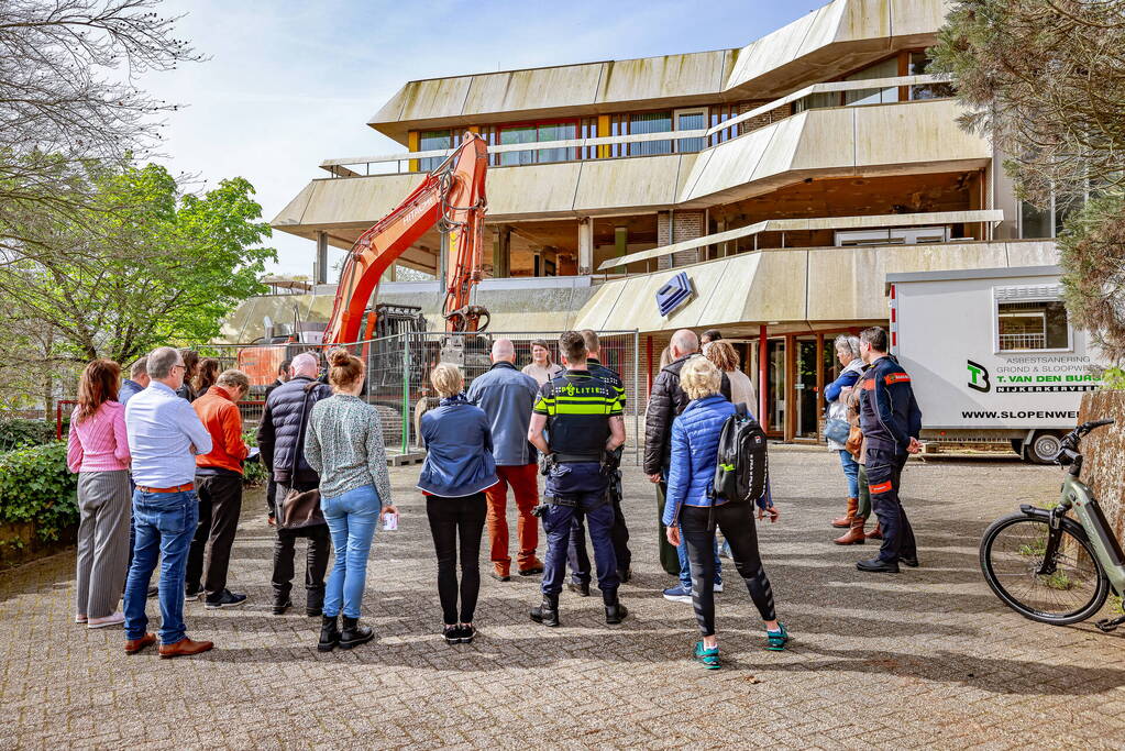 Start sloop buitenkant politiebureau