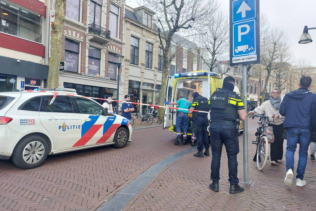 Persoon gewond door geweldsmisdrijf