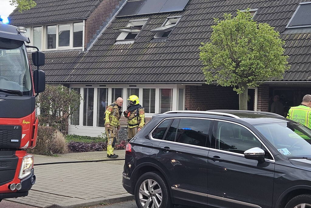 Brand in woning snel onder controle