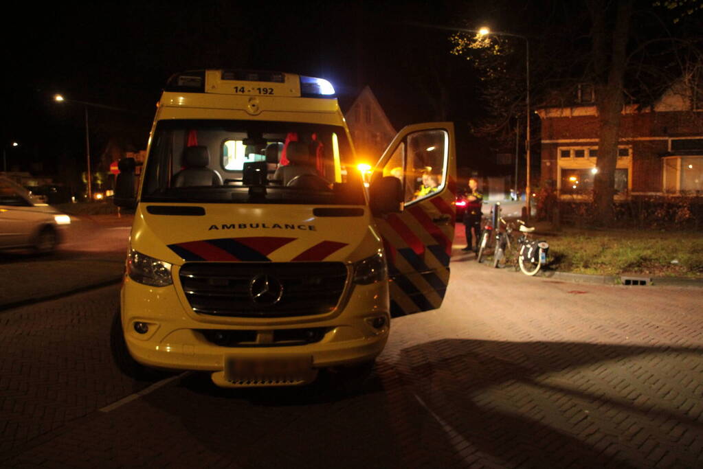 Solex bestuurder gewond bij aanrijding met fietser