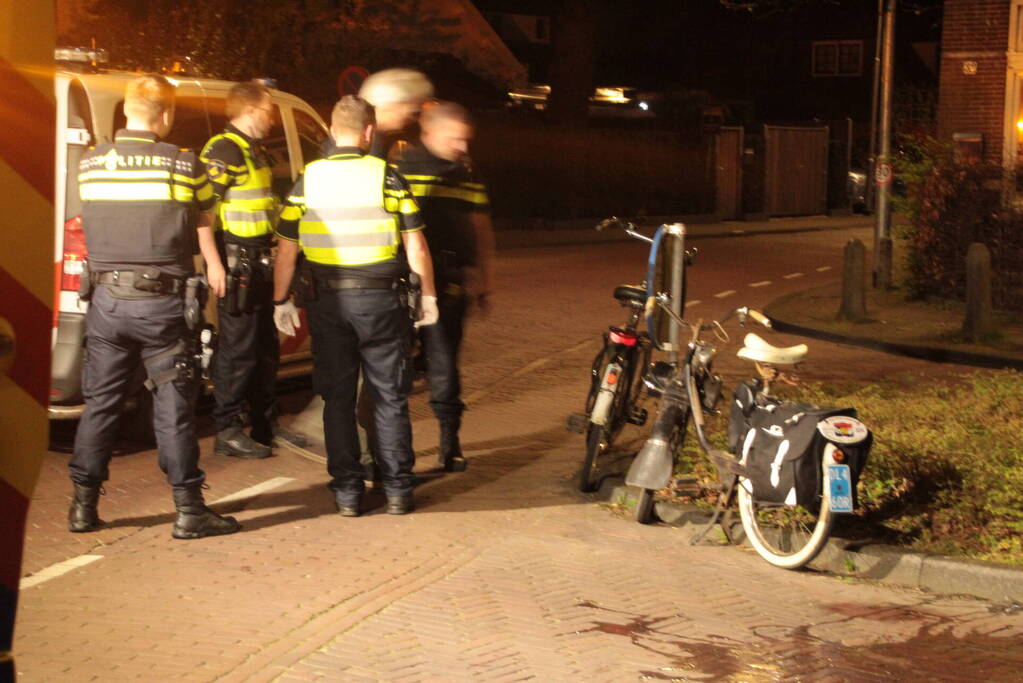 Solex bestuurder gewond bij aanrijding met fietser