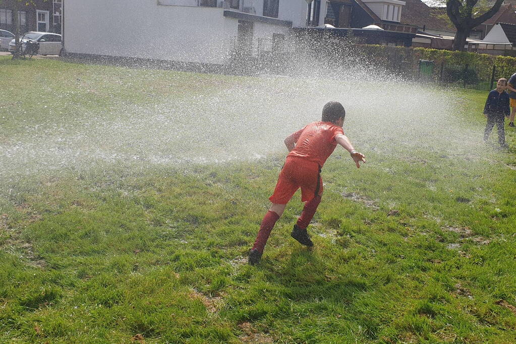 Brandweer bezorgt kinderen leuke dag op voorjaarsfair