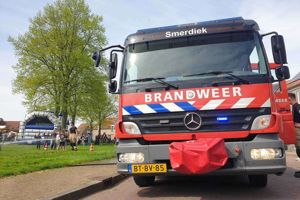 Brandweer bezorgt kinderen leuke dag op voorjaarsfair