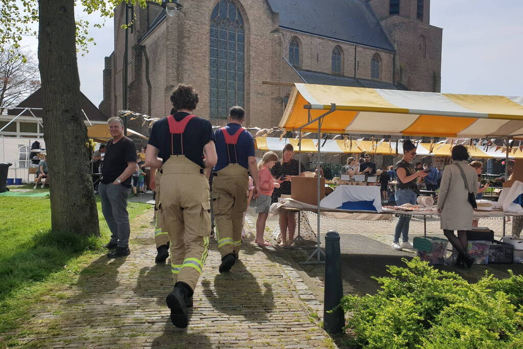 Brandweer bezorgt kinderen leuke dag op voorjaarsfair