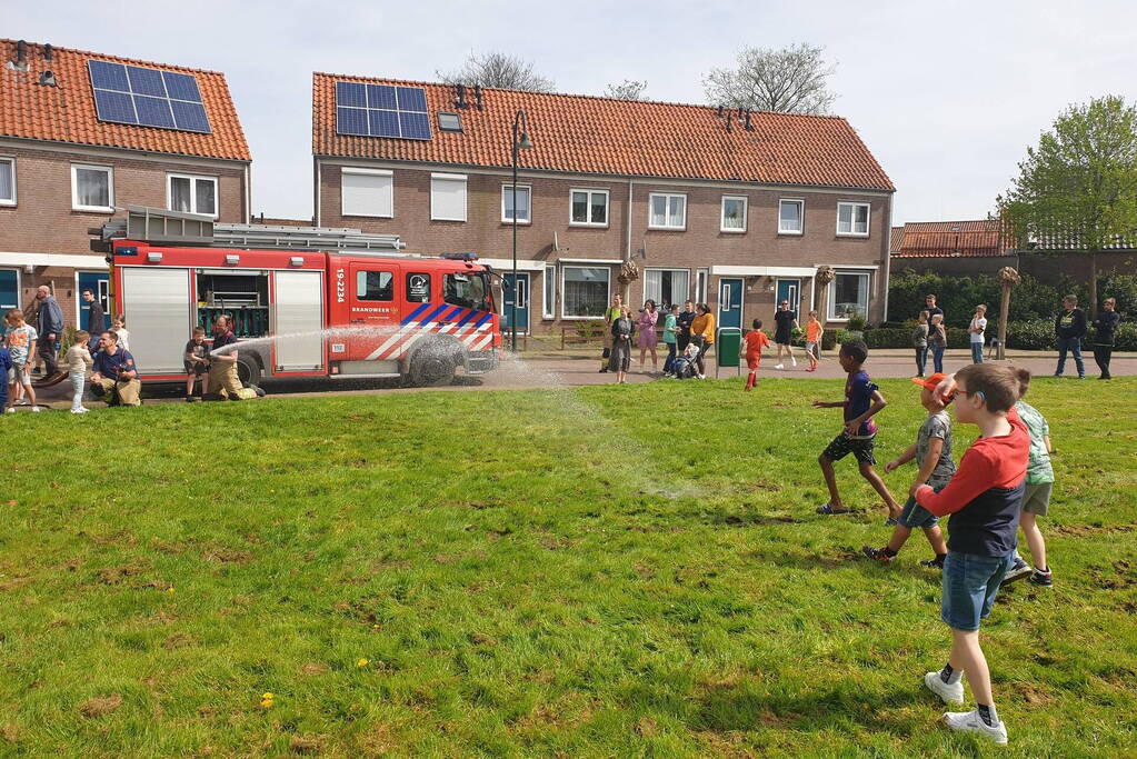 Brandweer bezorgt kinderen leuke dag op voorjaarsfair