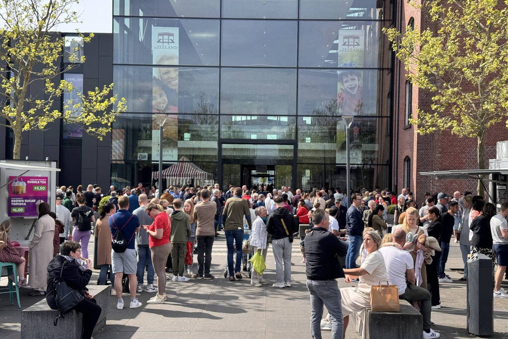 Winkelcentrum ontruimd vanwege storing in sprinkler