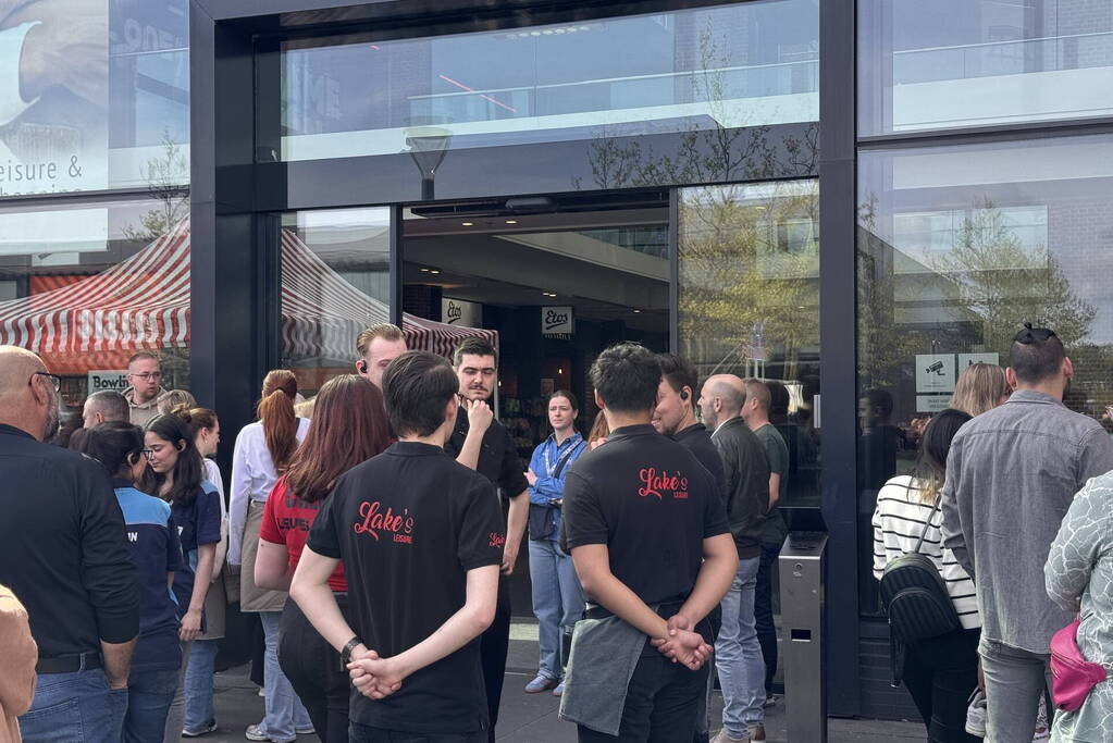 Winkelcentrum ontruimd vanwege storing in sprinkler