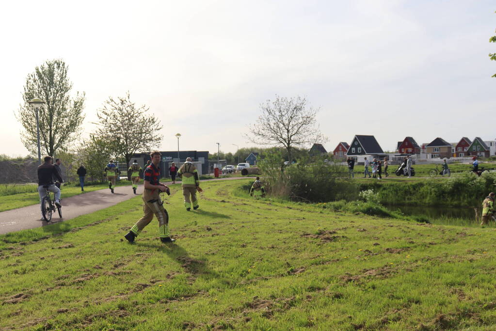 Politiehelikopter en veel hulpdiensten aanwezig voor valse melding