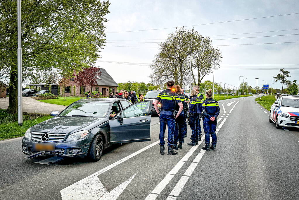 Verkeersruzie eindigt in meerdere valpartijen en vechtpartij